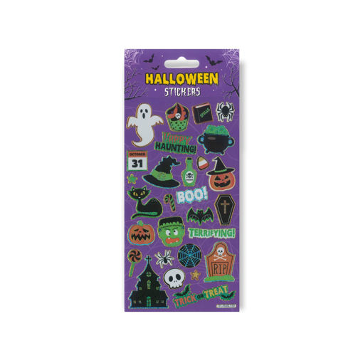 Picture of HALLOWEEN STICKERS TERRIFYING PURPLE